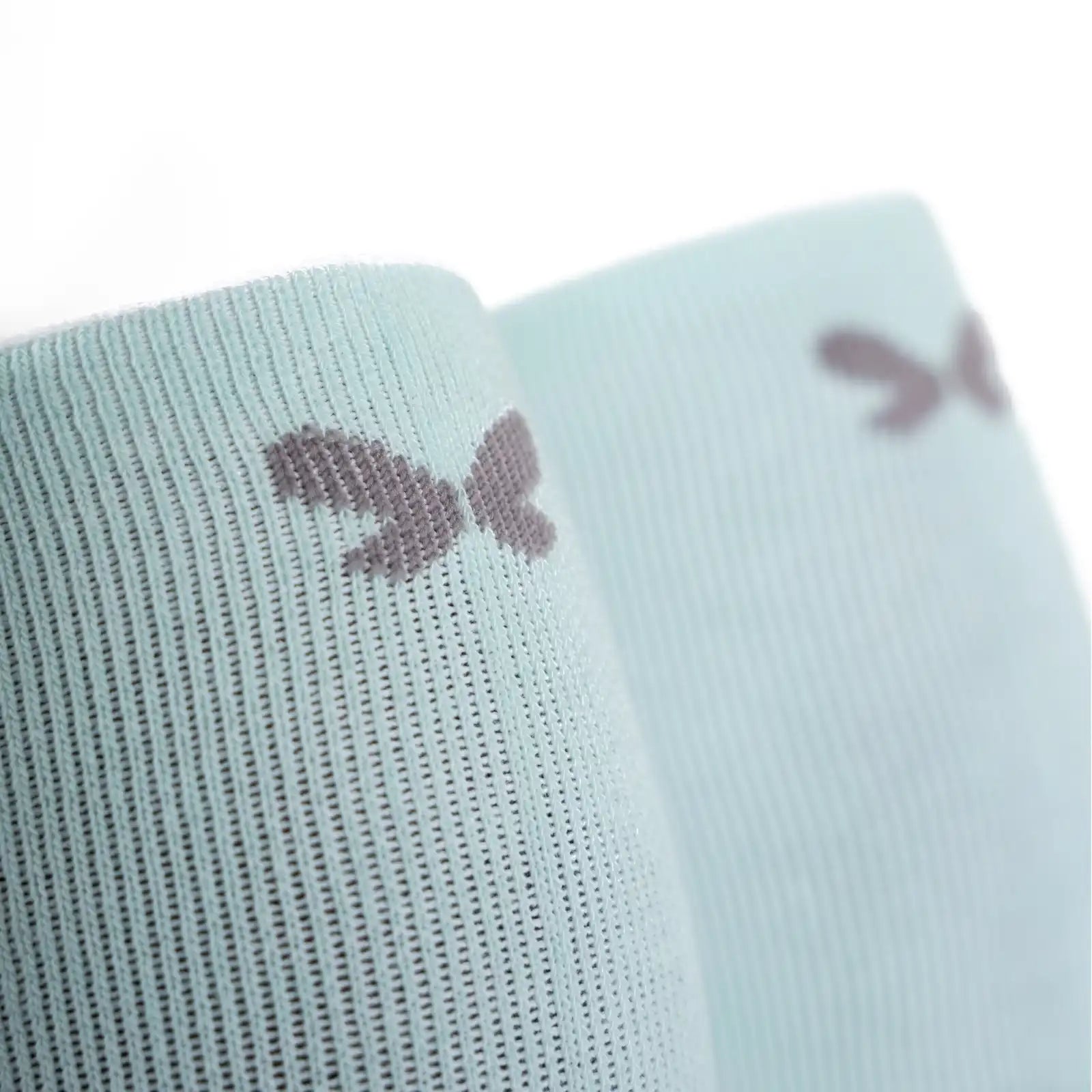 Calcetines con compresión de algodón, altos, color color verde y gris para hombre y mujer