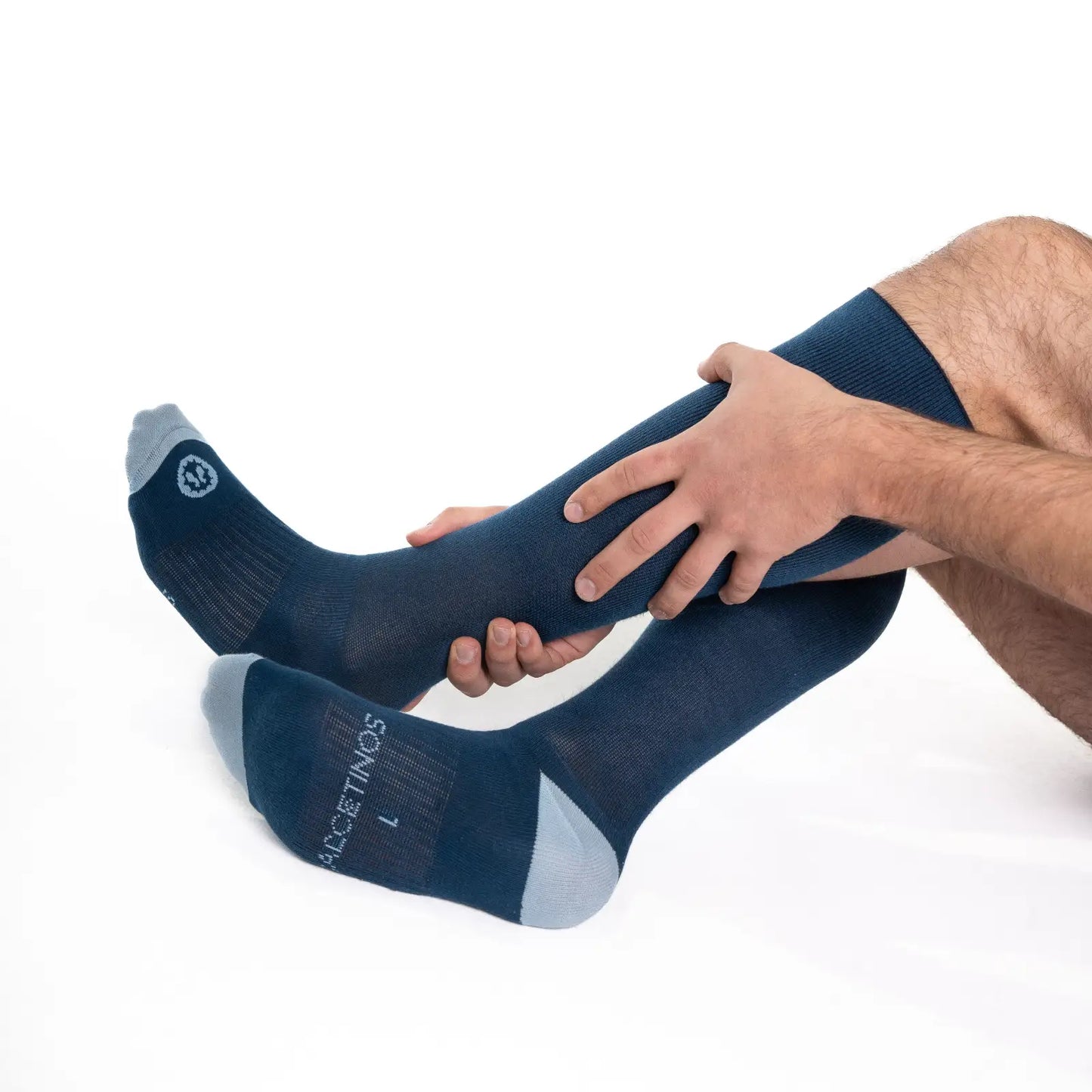 Calcetines de compresión para hombre que ayudan a la retención de líquidos