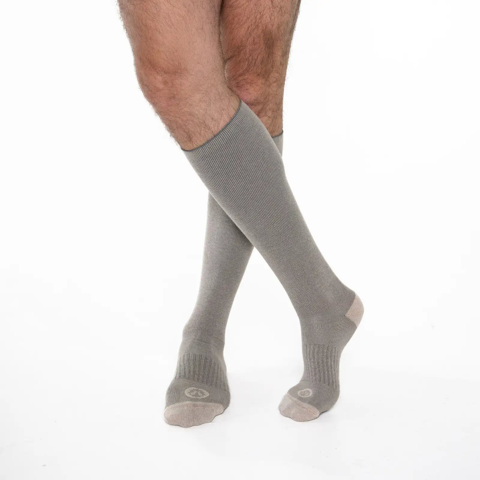 Calcetines de compresión para hombres color claro