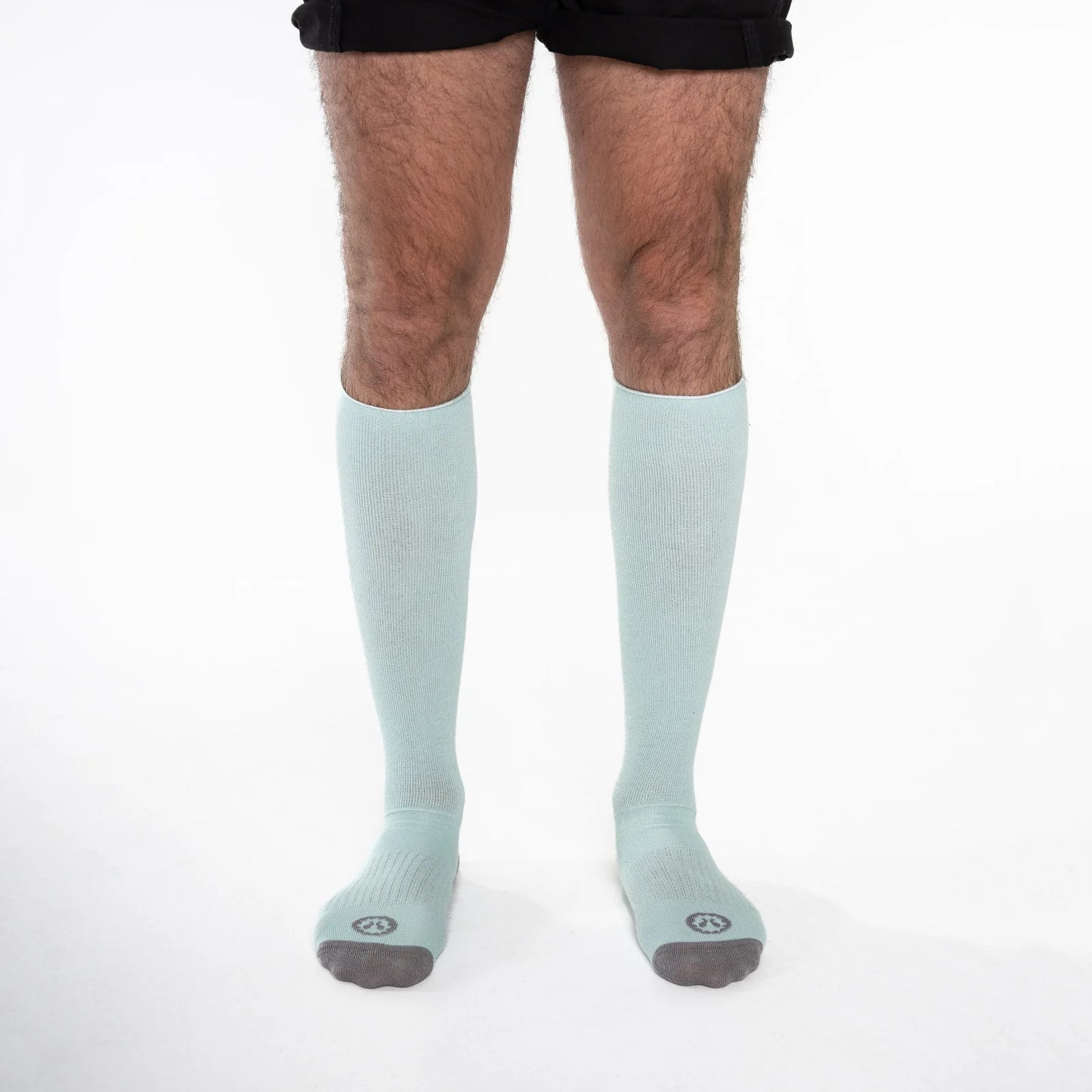 Calcetines de compresión para hombre para varices, color verde