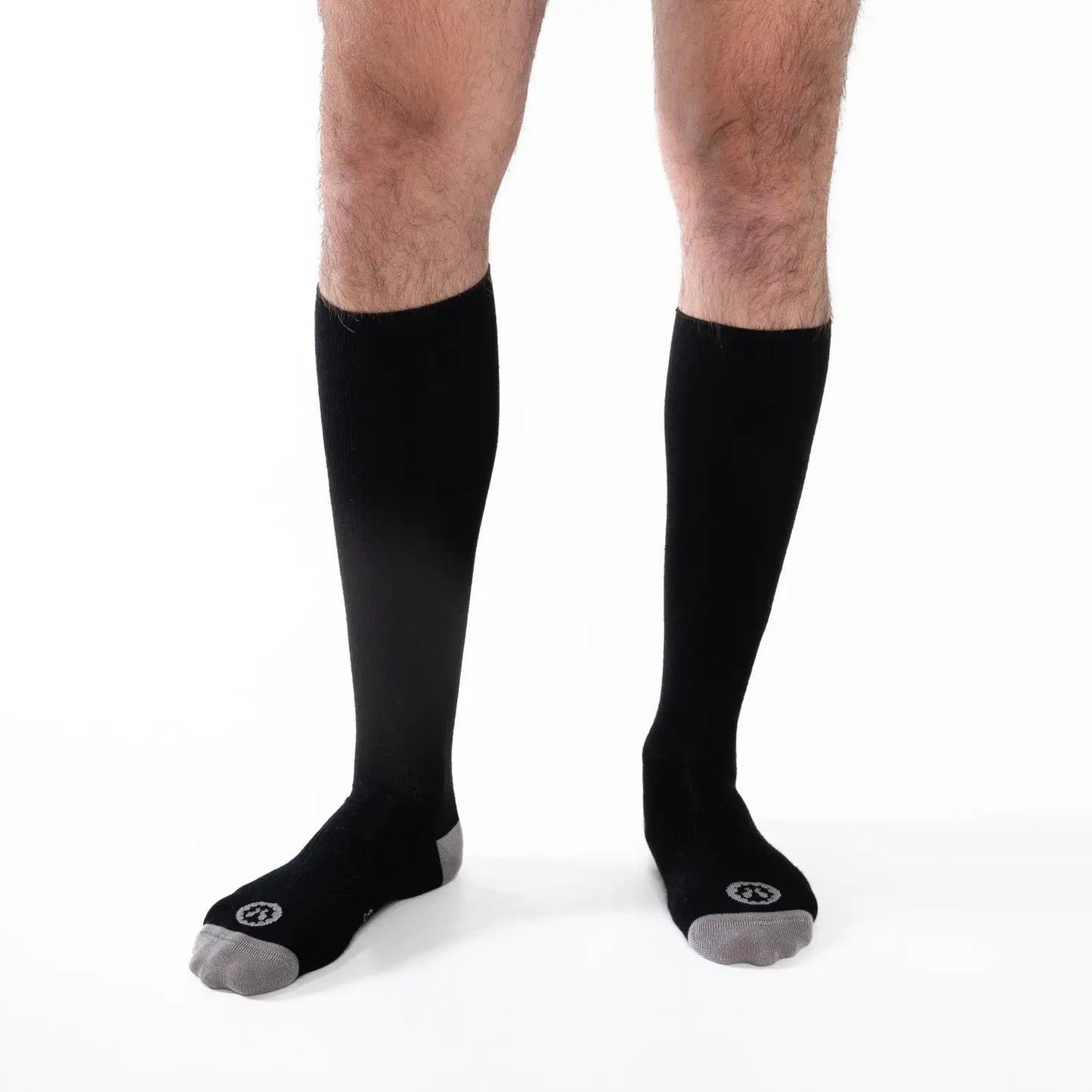 medias de compresion para varices hombre color negro