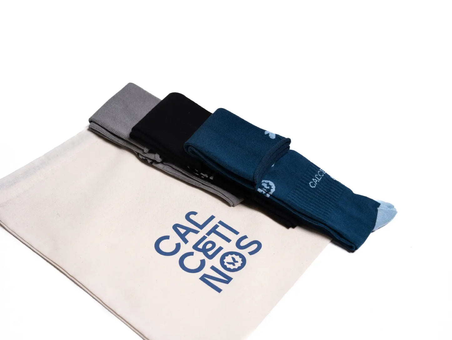 Pack Regalo 3x2 Gris, Negro, Azul