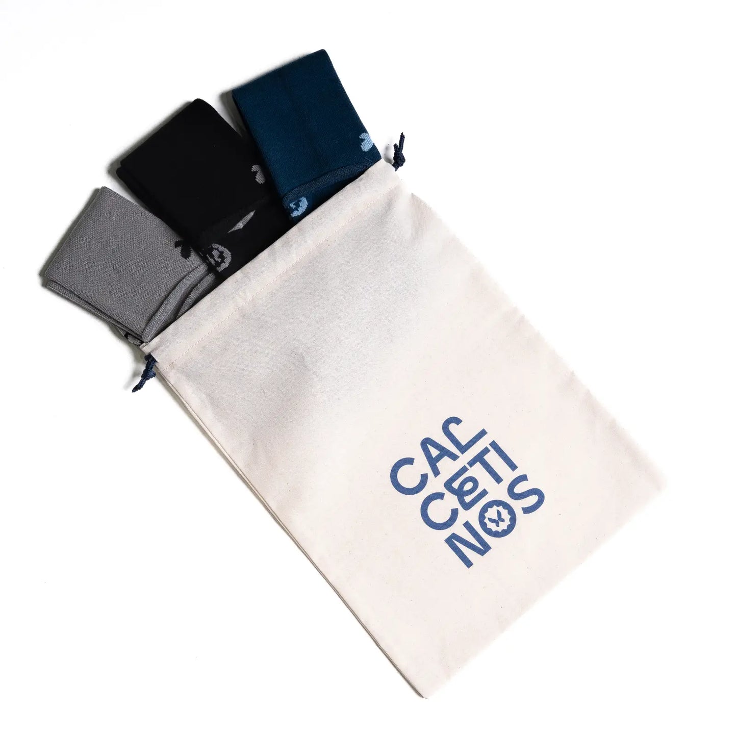 Pack Regalo 3x2 Gris, Negro, Azul