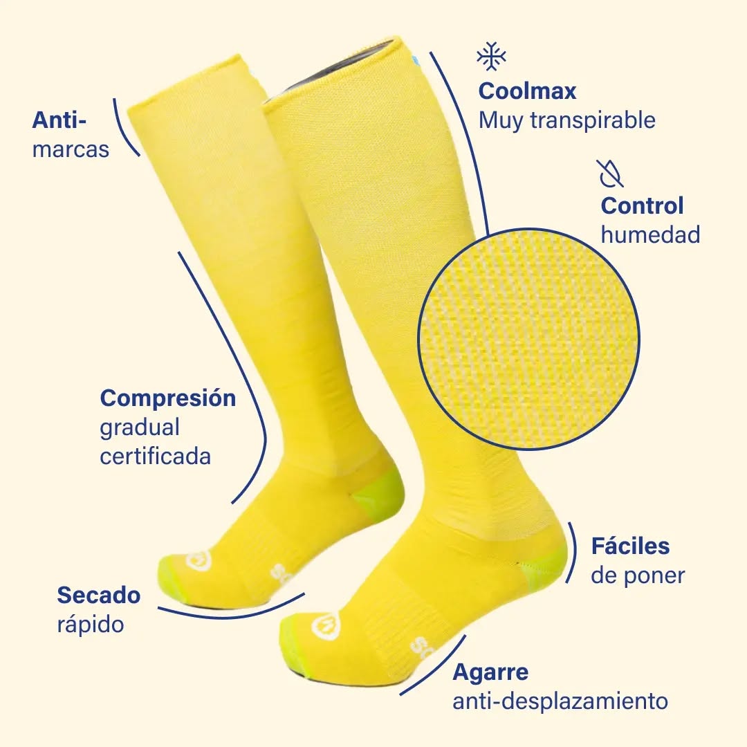 Calcetines Fresh de Coolmax para pies que sudan mucho