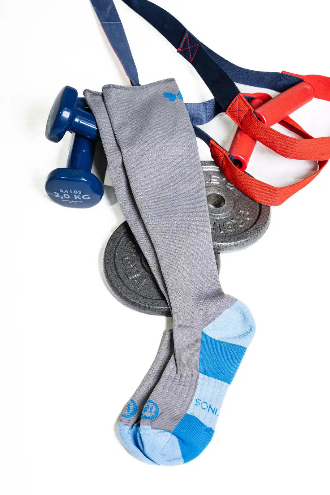 Calcetines compresivos para deporte y recuperación muscular